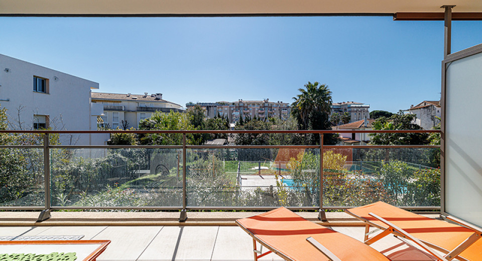 Immobilier Golfe Juan, Antibes, vente appartement, 3 pièces, terrasse, piscine, neuf