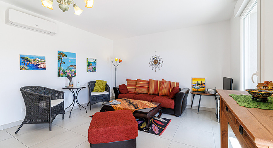 Immobilier Golfe Juan, Antibes, vente appartement, 3 pièces, terrasse, piscine, neuf