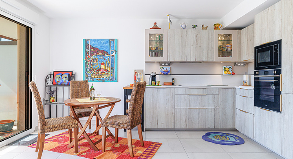 Immobilier Golfe Juan, Antibes, vente appartement, 3 pièces, terrasse, piscine, neuf