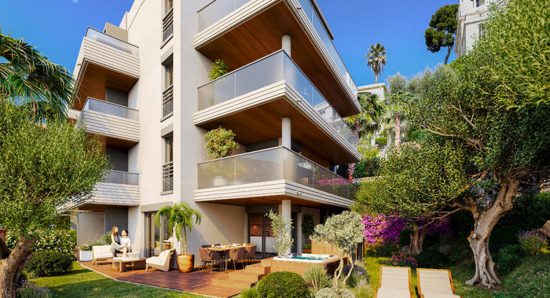 Cote d'Azur, France, Immobilier Nice, residence neuve, appartement, vue mer, terrasse, centre ville