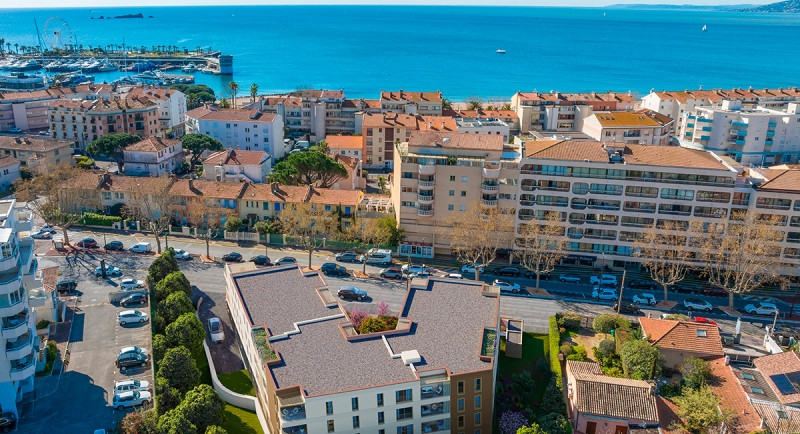 Immobilier France, Saint Raphaël Fréjus, appartement, plage, mer, terrasse