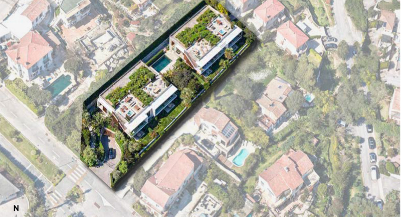 Immobilier France, Eze, appartement, terrasse, penthouse, piscine, vue mer