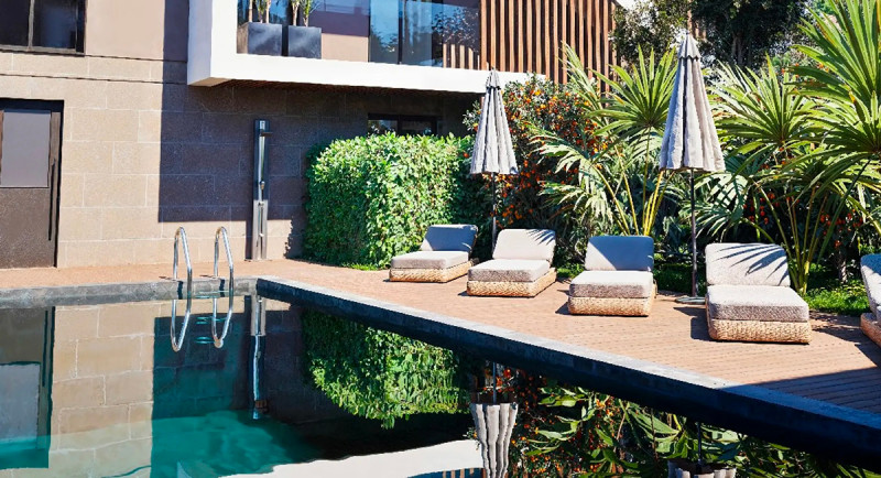 Immobilier France, Eze, appartement, terrasse, penthouse, piscine, vue mer